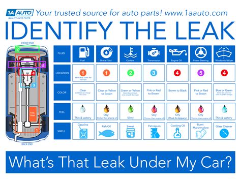 what color is radiator fluid leak|Car Fluid Color Chart: How to Identify Leaks by Color